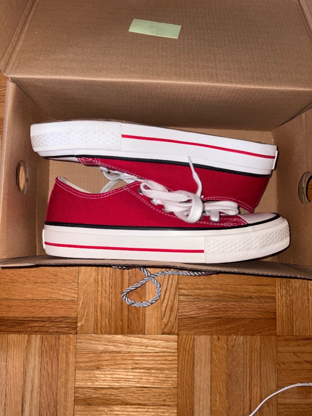New red shoes